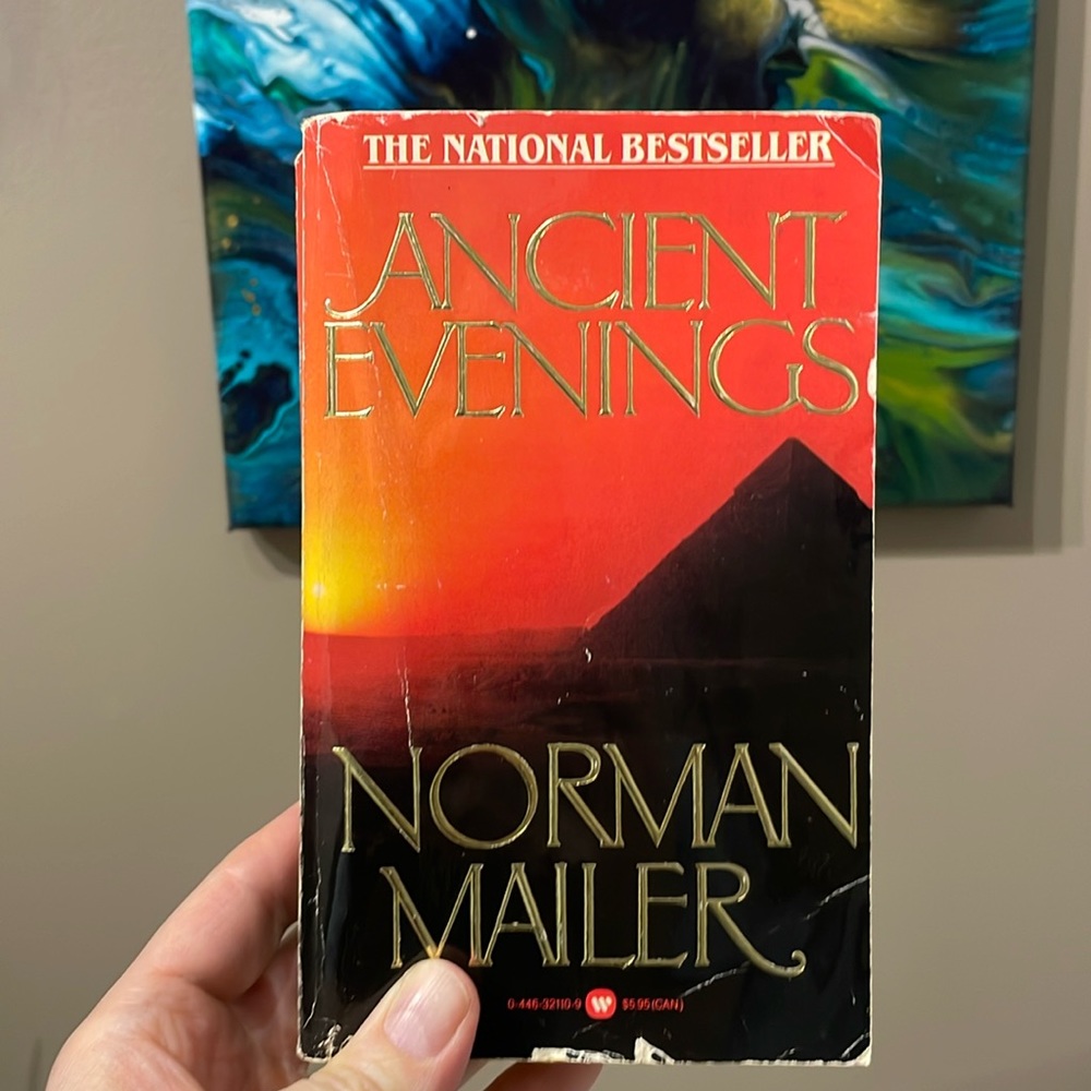 Vintage 1980s 1984 Ancient Evenings Norman Mailer Softcover Novel